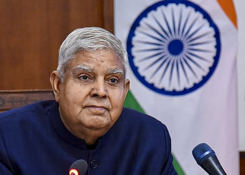 Vice-President Jagdeep Dhankhar