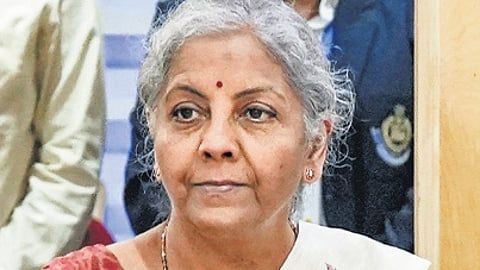 Finance Minister Nirmala Sitharaman