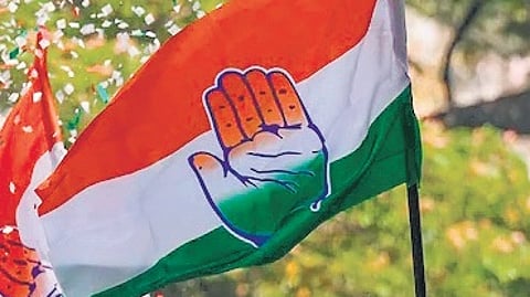 Representative image of Congress flag.