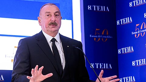 Azerbaijan's President Ilham Aliyev