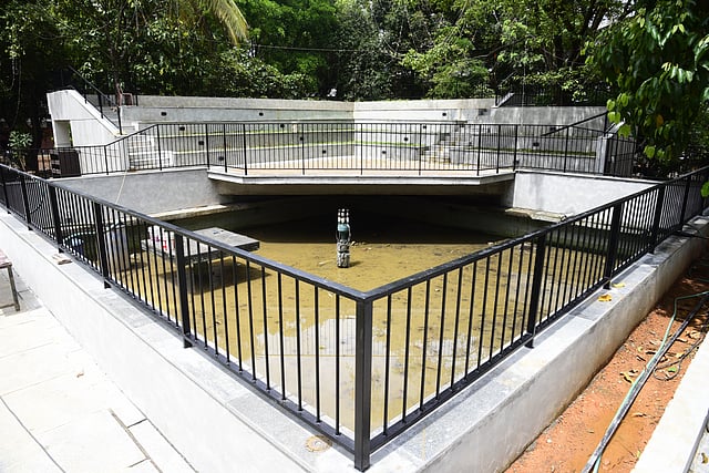 Amphitheatre offers seating for 150 people.