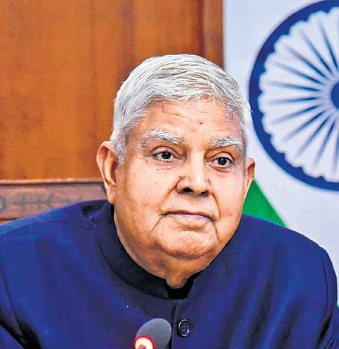 Dhankhar takes a jibe at Rahul, says Indians must act as ambassadors abroad