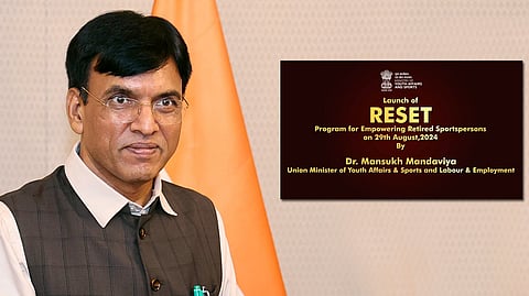 Sports Minister Mansukh Mandaviya