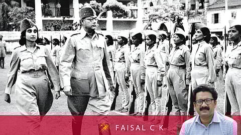 The role played by women in the INA saga was remarkable.