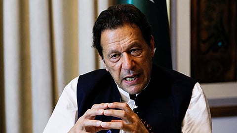 Former Pakistan prime minister Imran Khan