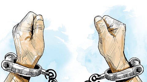 The accused harassed her and forced her to get into a physical relationship.