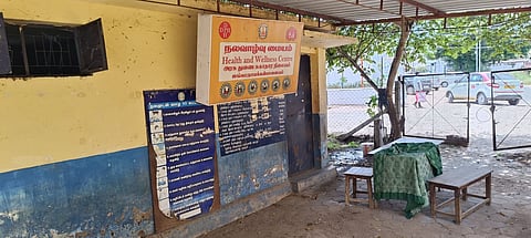 A Health Sub Centre at Jangamanaickenpalayam in Kurudampalayam town Panchayat currently running at the premises of an anganwadi centre.