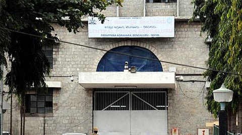 An outside view of Parappana Agrahara Central Prison in Bengaluru.