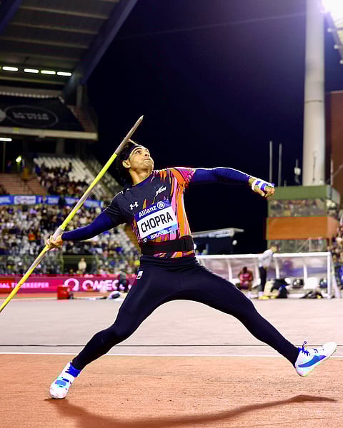 Ace javelin thrower Neeraj Chopra
