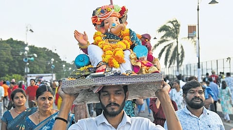 Immersion held peacefully across Telangana: DGP Jitender