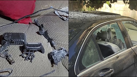 A number of hand-held videoes exploded on Wednesday.