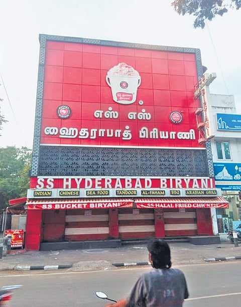 The restaurant was closed by food safety officials on Thursday