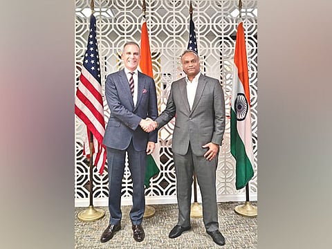 Karnataka IT Minister Priyank Kharge meets US Ambassador Eric Garcetti