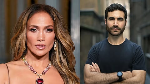 Jennifer Lopez and Brett Goldstein in 'Office Romance'
