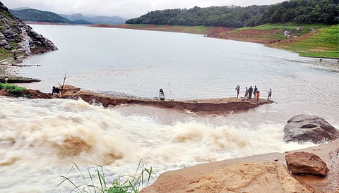 Anchuruli reservoir in Idukki. Image used for representation