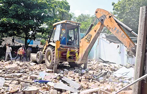 Families evicted from Annai Sathya Nagar were shifted to Moolakothalam TNUHDB apartments