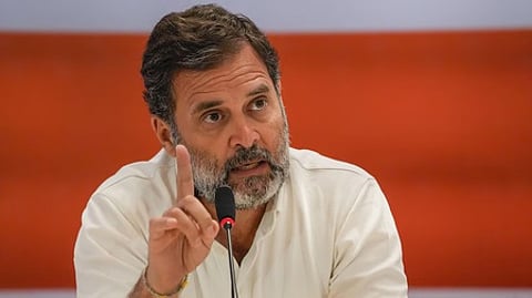 Leader of Opposition and Congress Leader Rahul Gandhi