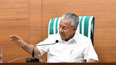 Kerala chief minister Pinarayi Vijayan