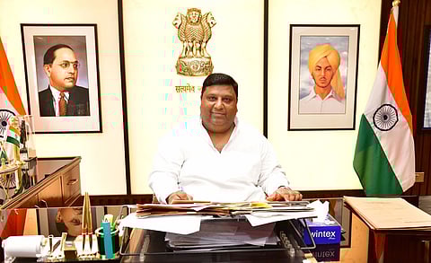 Delhi Food & Supply Minister Imran Hussain.