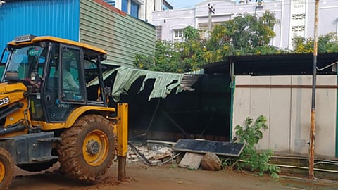 Representative image of HYDRAA demolition drive