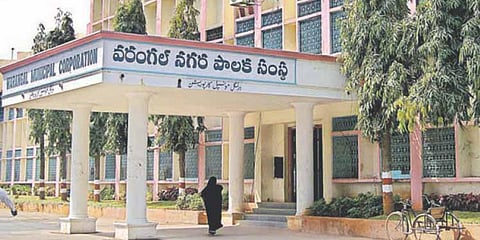 Greater Warangal Municipal Corporation office.