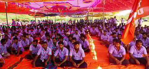 The month-long strike by the CITU-backed Samsung India Workers Union (SIWU) at Samsung India’s manufacturing unit in Sriperumbudur.