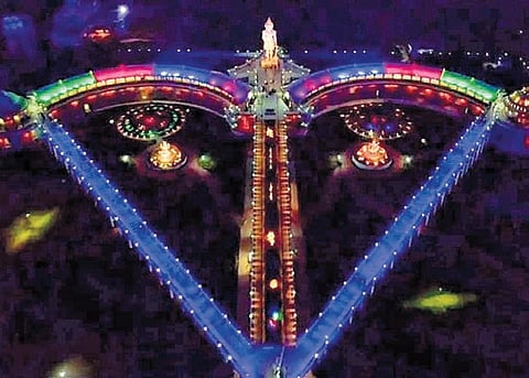 The Valmiki Research Centre has been established in collaboration with the National Sanskrit University in Tirupati at Ramanarayanam-Sri Madramayana Pranganam in Vizianagaram