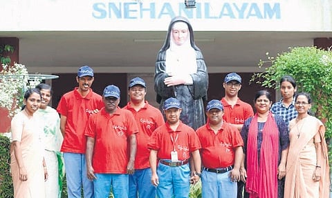 The team behind Snehasparsham Cafe