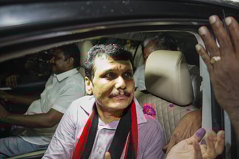 DMK leader and former Tamil Nadu minister V. Senthil Balaji