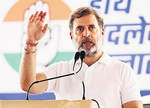 Storm coming, Congress will form government in Haryana: Rahul