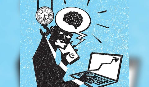 Break the toxic work cycle, grant
yourself the much-needed breather