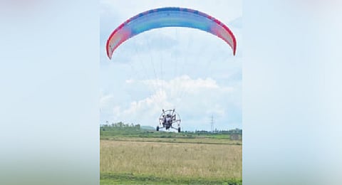 Paramotoring comapany Mega Eagle Fly conducting a 15-day trial