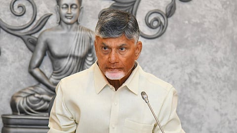 Andhra Pradesh chief minister N Chandrababu Naidu
