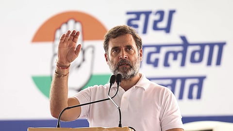 Leader of Opposition in Lok Sabha and Congress leader Rahul Gandhi