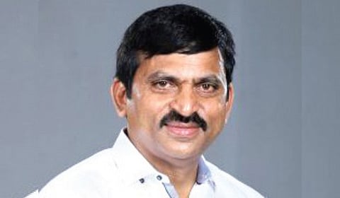 Telangana state revenue minister Ponguleti Srinivasa Reddy