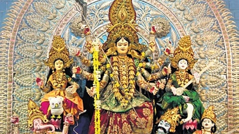 In the Millennium City of Cuttack, rising prices of gold and silver are immaterial when it comes to decorating Goddess Durga.