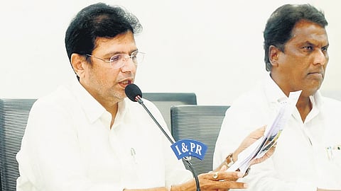 BRS started Musi project, ordered demolitions too, says Minister D Sridhar Babu