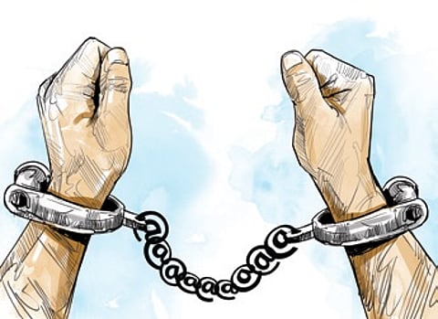 Two of the gangrape accused
faced externment proceedings