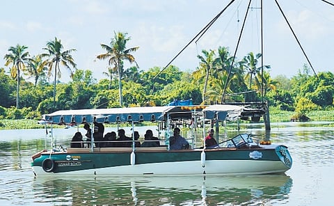 The boat named ‘Legend of Ousu’