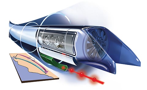 TuTr Hyperloop, a deep tech startup incubated at IIT Madras