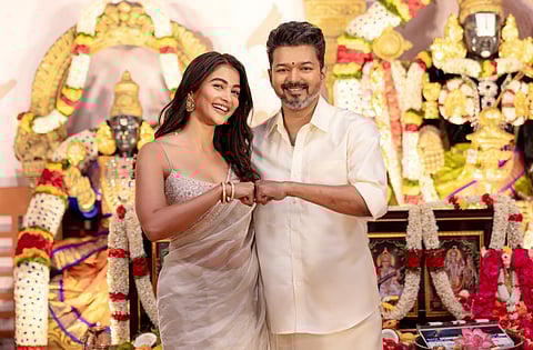 Thalapathy 69 reunites Vijay with Pooja Hegde after 'Beast.'
