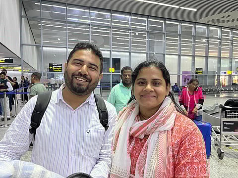 Dr M M Samim and his wife Dr Naznin Parvin