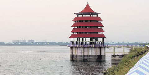 Under the inter-state agreement signed on April 18, 1983, AP has to release 12 Tmcft of water to Tamil Nadu annually, excluding evaporation losses of 3 Tmcft.