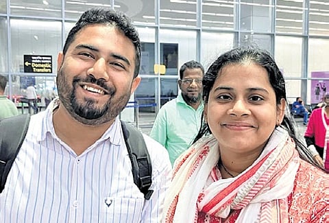 Doctor couple Dr MM Samim
and his wife, Dr Naznin Parvin