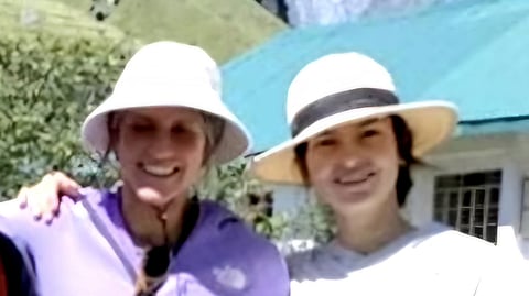 Picture of missing Fay Jane Manneras from the UK and Michelle Theresa Devorok from the USA