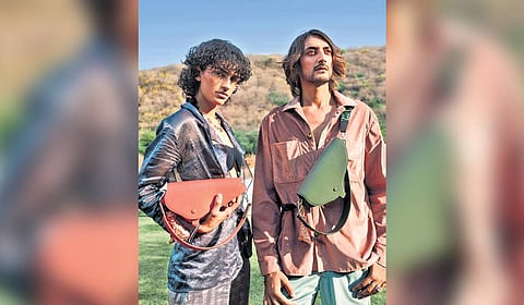 The piece resembling a fish looking upwards, Kyhaan says, symbolises the brand’s indomitable spirit.