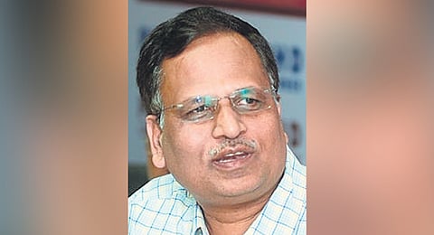 Former Delhi Health Minister Satyendra Jain