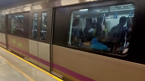 Representative Image of Bengaluru Metro.