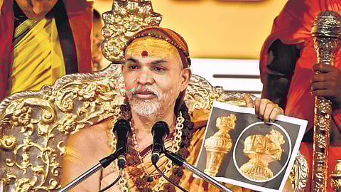 Swami Avimukteshwaranand, the Shankaracharya of Uttarakhand Jyotish Peeth.