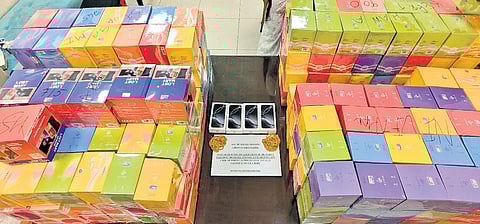 The items seized from the four passengers who came from Kuala Lumpur